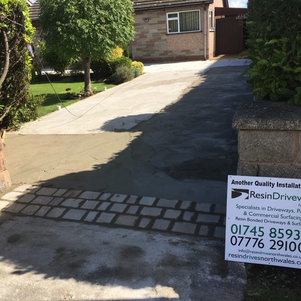 Bodelwyddan Resin Driveway North Wales1