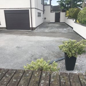 Resin Driveway in Rhuddlan North Wales With Block Border3