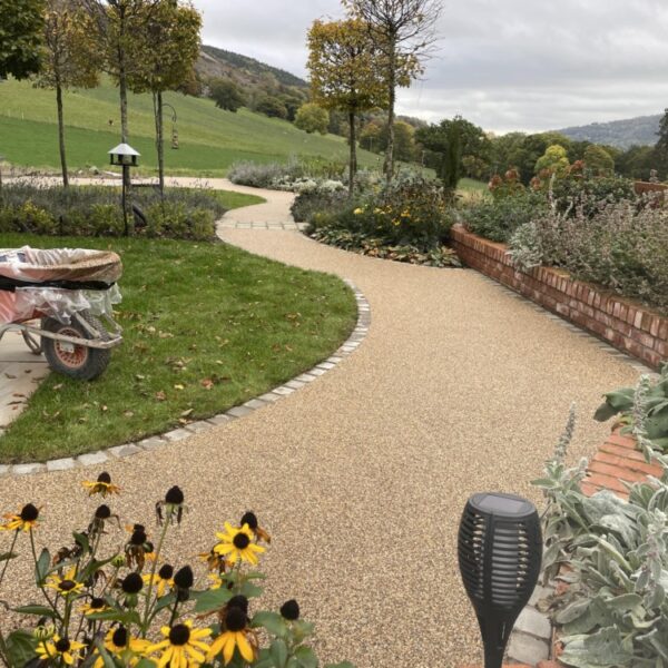 Resin and flagstones Llangollen North Wales (1)