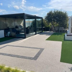 Modern Garden Renovation Trearddur Bay, Anglesey, North Wales Completed1