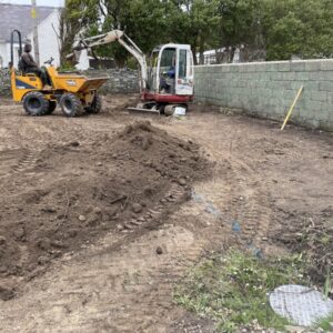 Modern Garden Renovation Trearddur Bay, Anglesey, North Wales1
