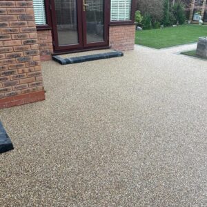 Resin Patio Bodelwyddan North Wales2