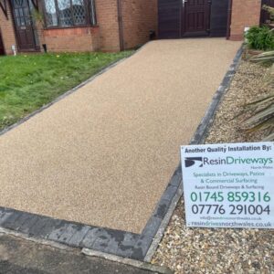 Resin Driveway Llandudno North Wales3
