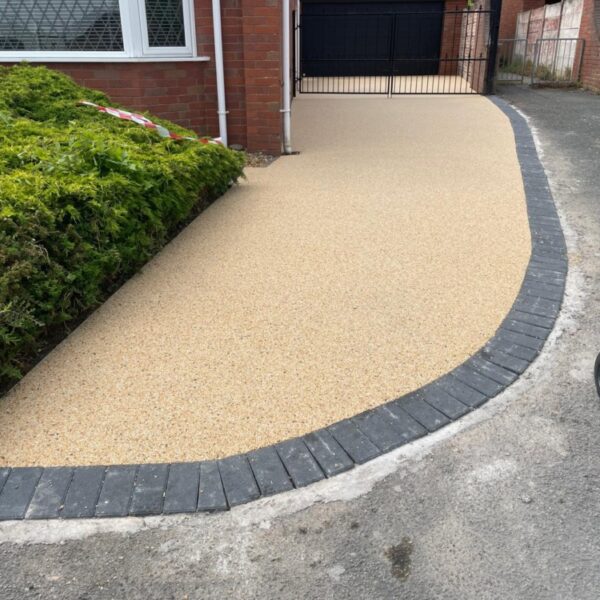 Resin Driveway in Abergele, North Wales1