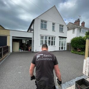 Resin Driveway Installed in Prestatyn North Wales2