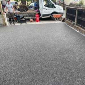 Resin Driveway Installed in Prestatyn North Wales4
