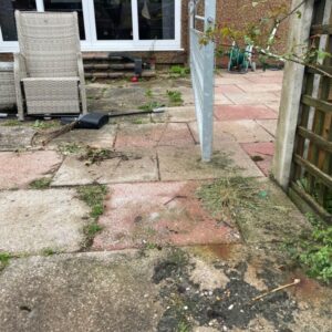 Resin Patio Kinmel Bay North Wales1