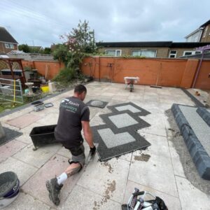 Resin Patio Kinmel Bay North Wales3