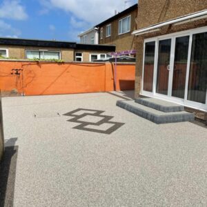 Resin Patio Kinmel Bay North Wales5