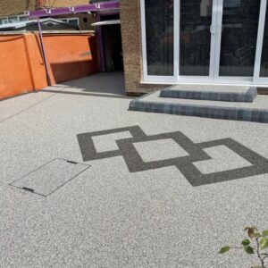 Resin Patio Kinmel Bay North Wales6