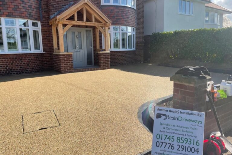 Resin Driveway Upton-by-Chester, Cheshire - completed resin driveway